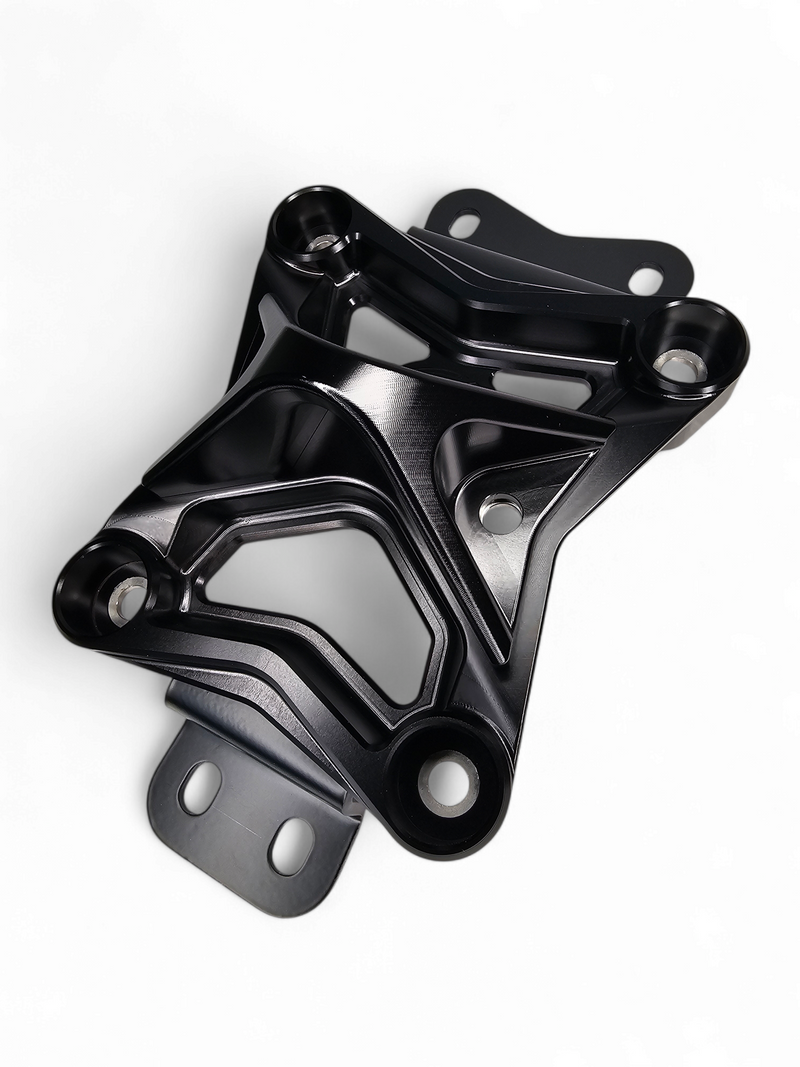 Load image into Gallery viewer, 2022 to Current Can Am X3 10 Bolt Radius Rod Plate with Pull Hook (Black)
