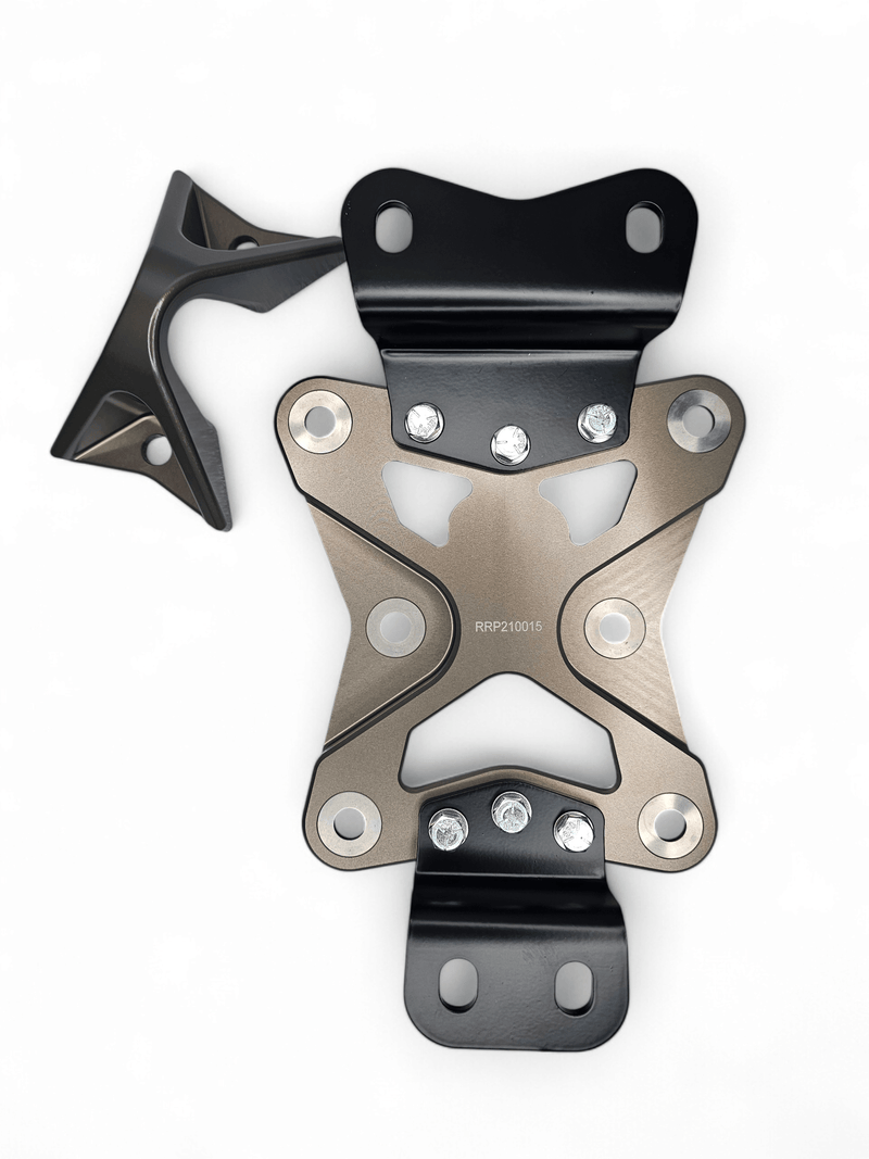Load image into Gallery viewer, Elektric Offroad 10 Bolt Radius Rod Plate with Pull Hook for Can-Am X3
