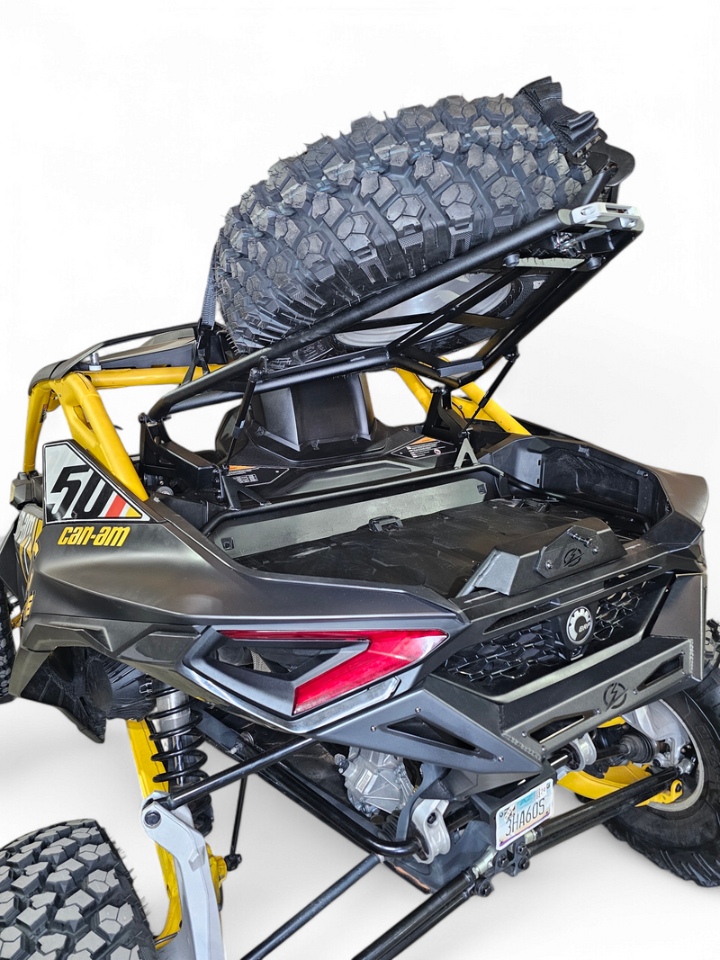 Load image into Gallery viewer, 2024 Can-am Maverick R EOD Volt Tire Rack (Fits All Mav R&#39;s)
