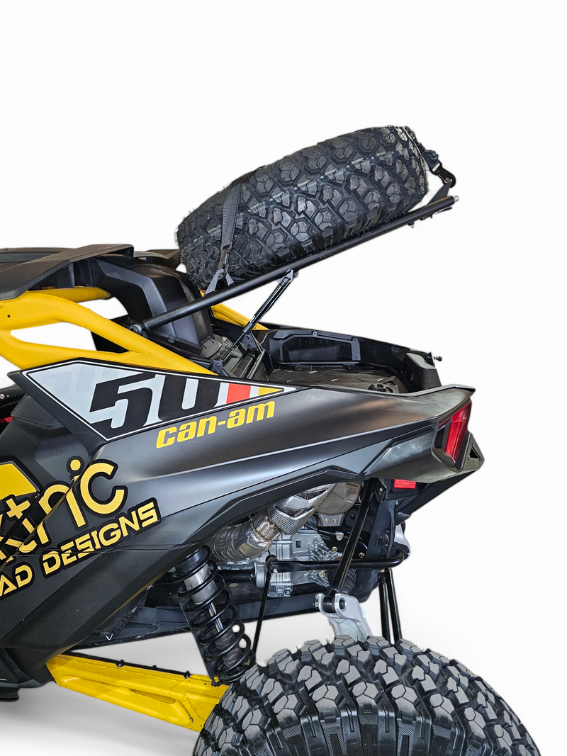 Load image into Gallery viewer, 2024 Can-am Maverick R EOD Volt Tire Rack (Fits All Mav R&#39;s)
