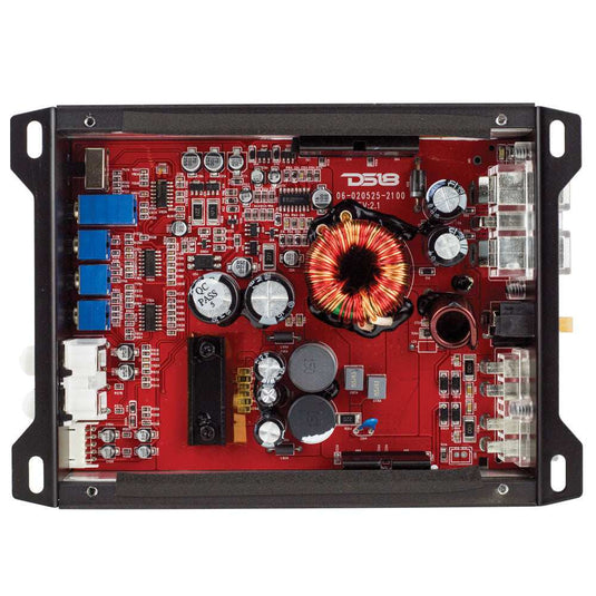 DS18 Golf Cart Package - 2 x 4” Marine Speakers + 1x 2 CH Amplifier + 1 x AMPKIT8 + 1 x ENSBTRC-SQ, BLACK or WHITE. - Skoutley Outdoors LLC