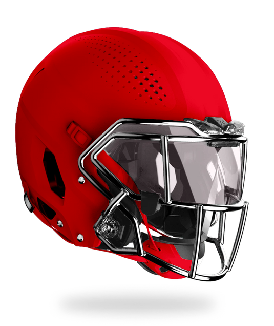 Vicis Zero2 Elite Youth Football Helmet with Titanium Facemask & Oakley Eye Shield- Matte Colors