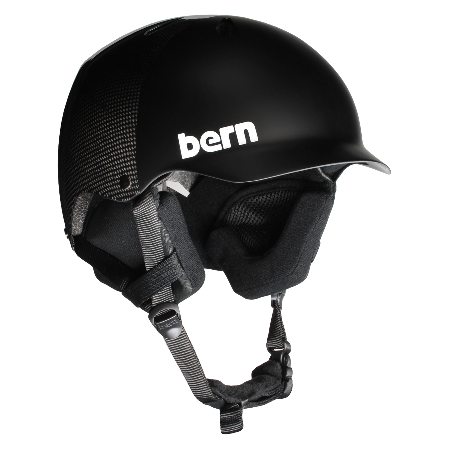 Watts Carbon Fiber Asian Fit Winter Helmet (Barn Deal)