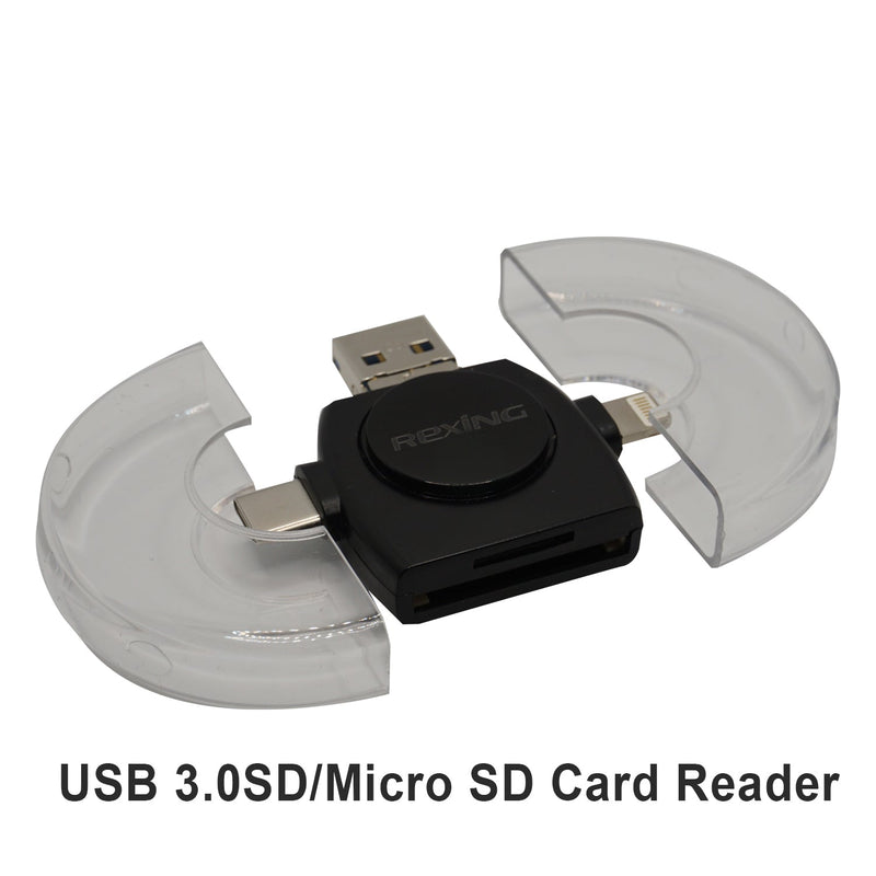 Load image into Gallery viewer, Rexing Card Viewer 4-in-1 SD Card Reader
