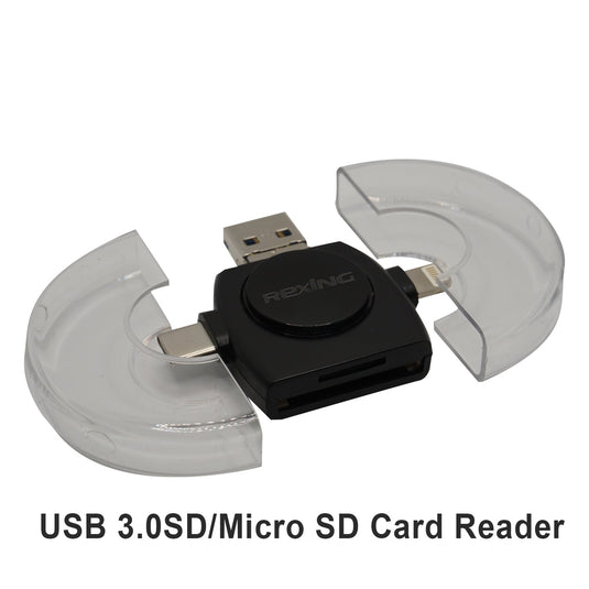 Deck Reader Rexing Card Viewer 4-in-1 SD Card Reader – Skoutley Outdoors LLC