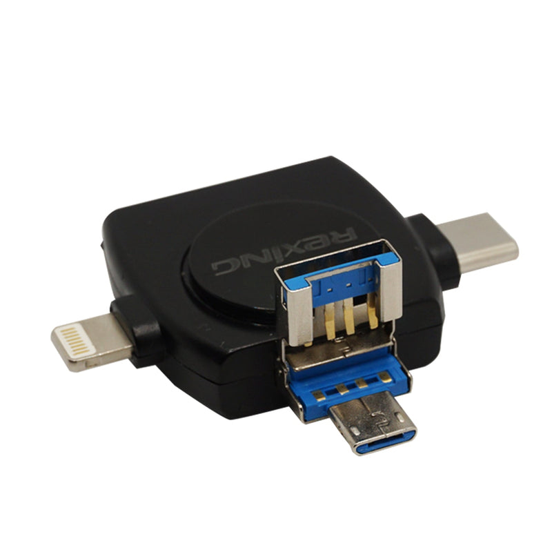Load image into Gallery viewer, Rexing Card Viewer 4-in-1 SD Card Reader
