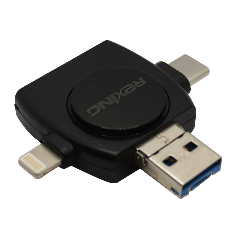 Load image into Gallery viewer, Rexing Card Viewer 4-in-1 SD Card Reader
