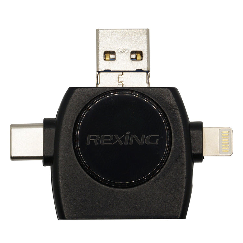 Load image into Gallery viewer, Rexing Card Viewer 4-in-1 SD Card Reader
