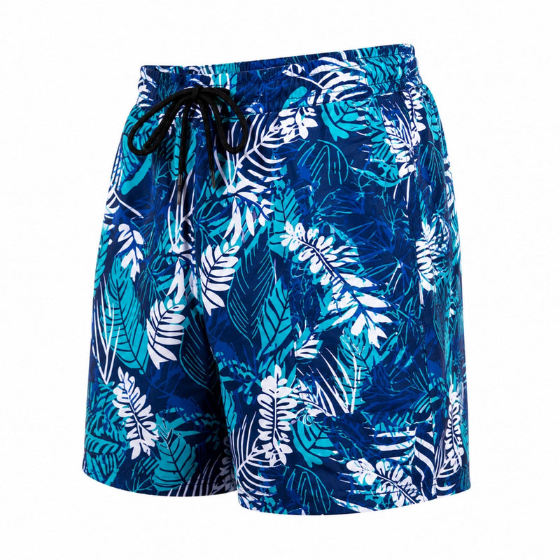 Load image into Gallery viewer, Caribbean Palms - Waterproof Swim Shorts With A Waterproof Pocket
