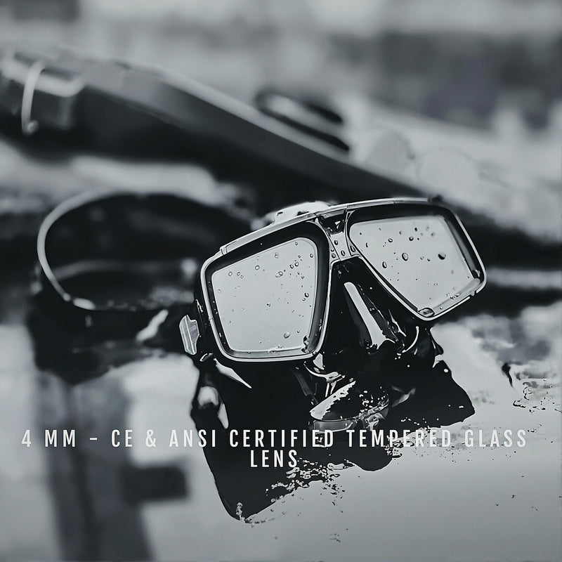 Load image into Gallery viewer, ATACLETE Low-Volume BUDS Twin Lens Dive Mask &amp; Snorkel Combo
