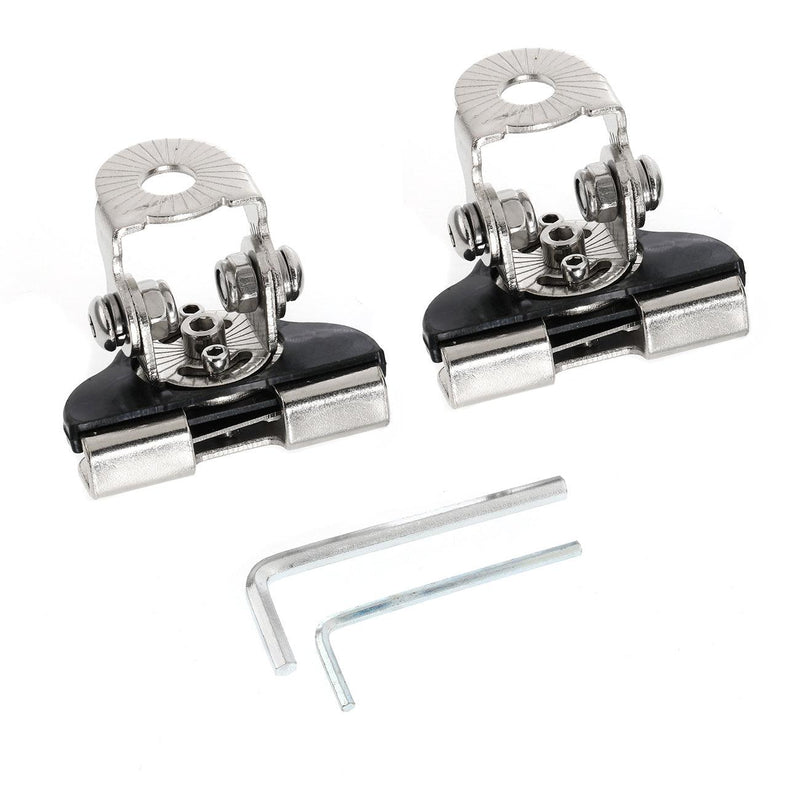 Load image into Gallery viewer, Universal LED Light Bar Mounting Brackets Adjustable Pillar Hood for Offroad Jeep SUV Truck
