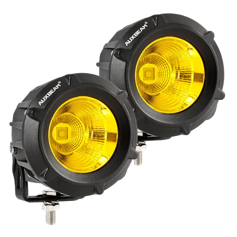 Load image into Gallery viewer, 3.5&quot; 50W Round/Square LED Driving Lights Combo White/Yellow with wiring harness for SUV ATV UTV Trucks Pickup Boat
