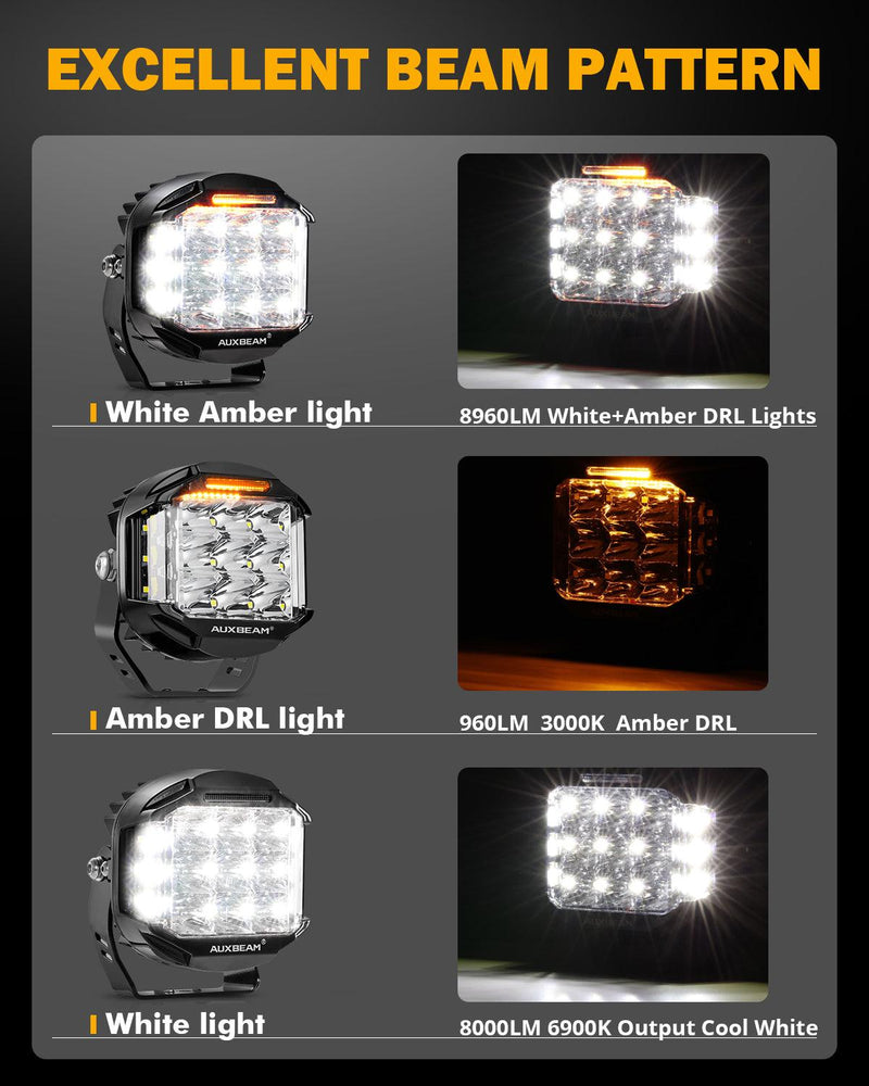 Load image into Gallery viewer, V-max Series 6Pcs Side Shooter Pod Lights with Power Harness
