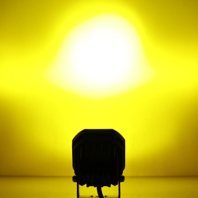 Load image into Gallery viewer, 3 Inch 80W 9600LM LED Pods Lights White&amp;Amber for CHEVROLET
