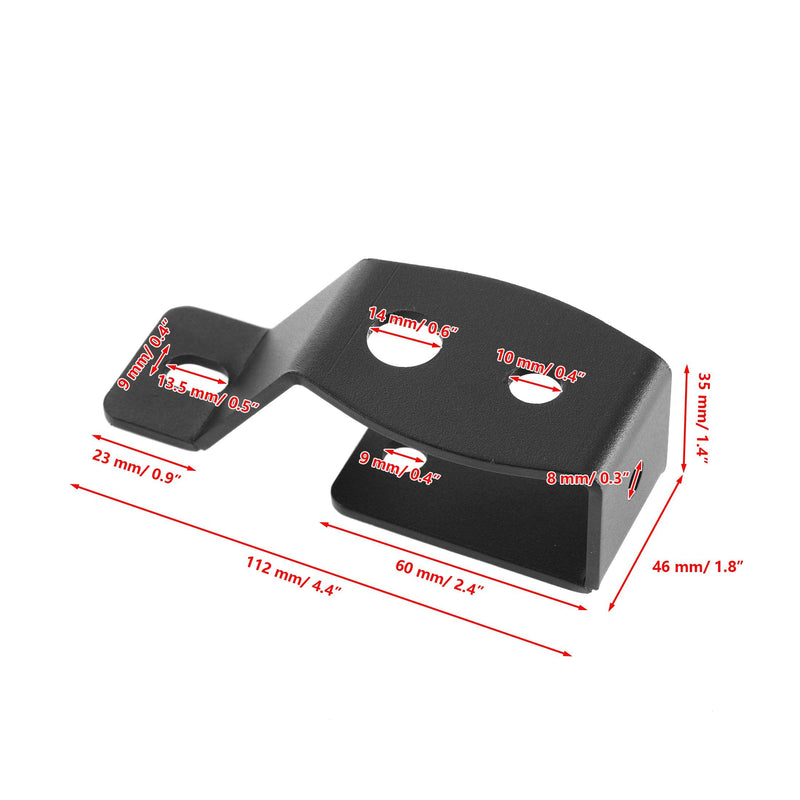 Load image into Gallery viewer, 3 Inch 80W 9600LM LED Pods Lights White&amp;Yellow with A-Pillar Mounting Bracket For Ford Bronco 2/4 Door 2021 2022
