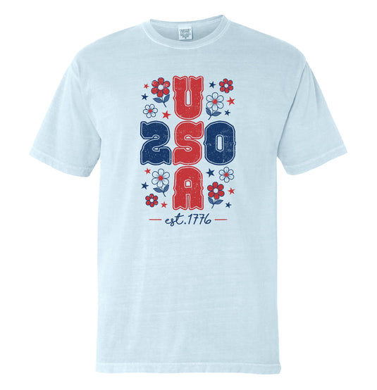 Red, White & Bloom (Front Print)