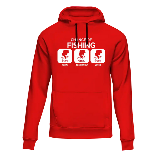 Chance of Fishing Unisex Hoodie
