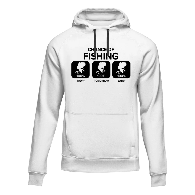 Load image into Gallery viewer, Chance of Fishing Unisex Hoodie
