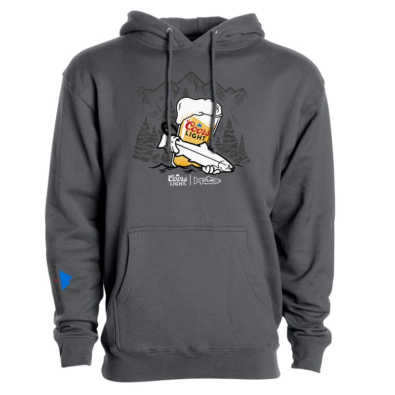 Load image into Gallery viewer, STLHD Men’s X Coors Light Foam Dome Premium Hoodie
