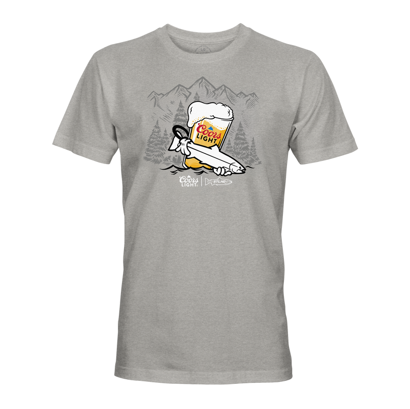 Load image into Gallery viewer, STLHD Men’s X Coors Light Foam Dome Tee
