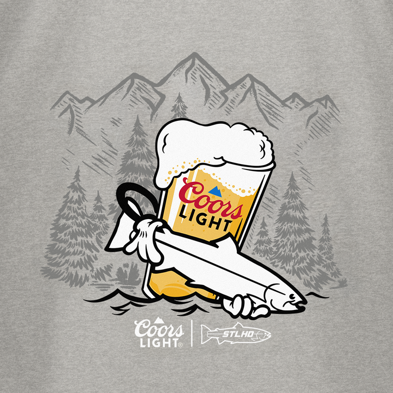 Load image into Gallery viewer, STLHD Men’s X Coors Light Foam Dome Tee
