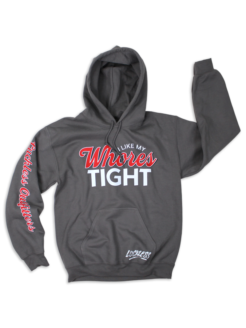 Load image into Gallery viewer, I like my Wh*res Tight Hoodie
