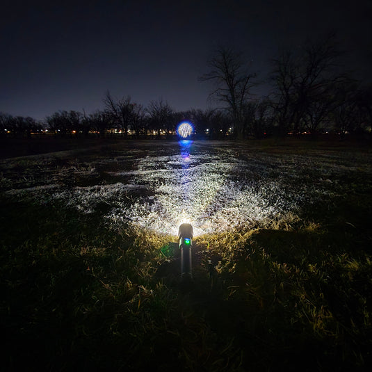 Muctac CHARGE Flashlight, 5000+ LMS, Zoomable, LED, USB, IP65, Aluminum Alloy
