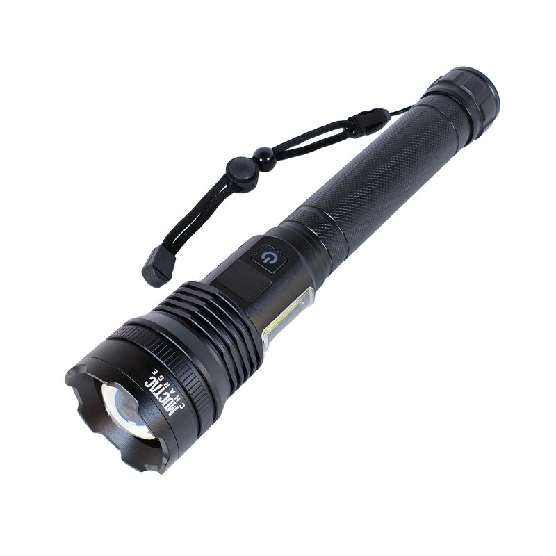 Load image into Gallery viewer, Muctac CHARGE Flashlight, 5000+ LMS, Zoomable, LED, USB, IP65, Aluminum Alloy
