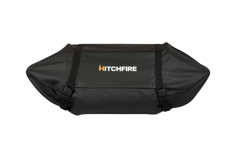 Load image into Gallery viewer, HitchFire Black Grill Cover for Forge 15 &amp; F20
