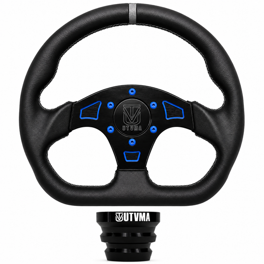 UTVMA DriftX Leather Steering Wheel With Hub