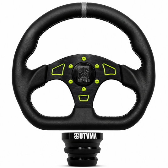 UTVMA DriftX Leather Steering Wheel With Hub
