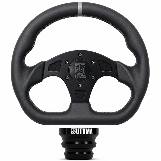UTVMA DriftX Leather Steering Wheel With Hub