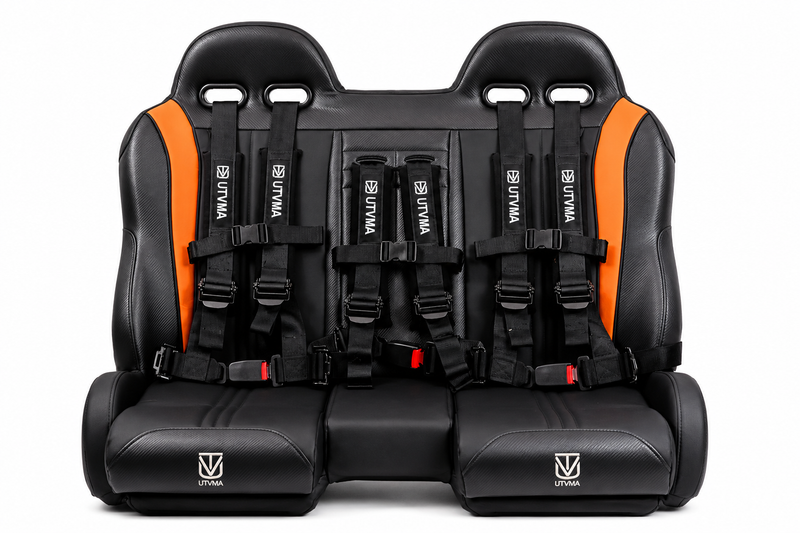 Load image into Gallery viewer, RZR 900/1000 Trail Front Bench Seat with Harnesses (2015+)
