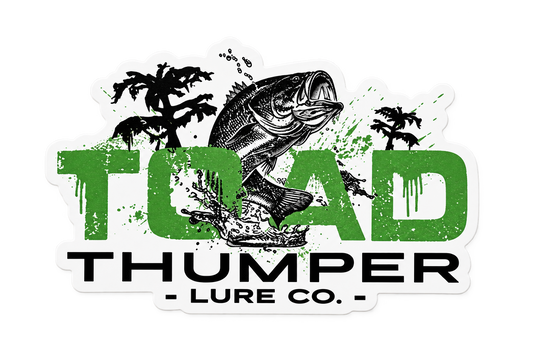 Toad Thumper Decal Stickers