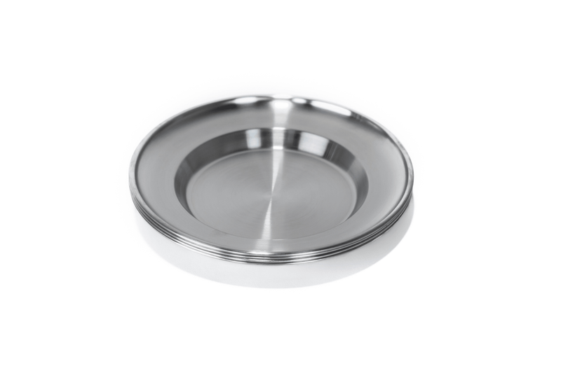 Load image into Gallery viewer, Stainless Camp Plate Set (4)
