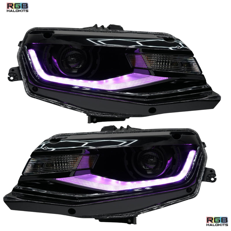 Load image into Gallery viewer, Chevrolet Camaro Flow Series Multicolor DRL Boards (2016-2018)
