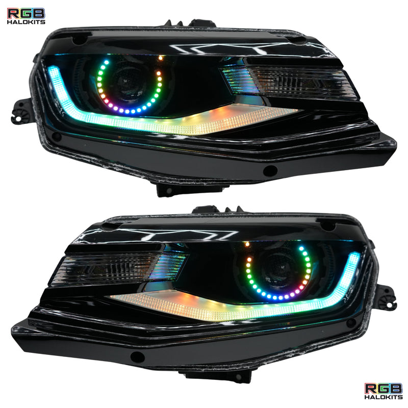 Load image into Gallery viewer, Chevrolet Camaro Flow Series Multicolor DRL Boards (2016-2018)

