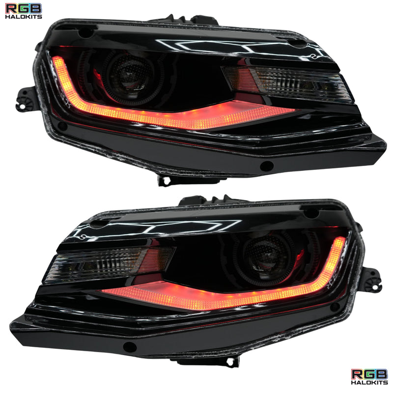 Load image into Gallery viewer, Chevrolet Camaro Flow Series Multicolor DRL Boards (2016-2018)
