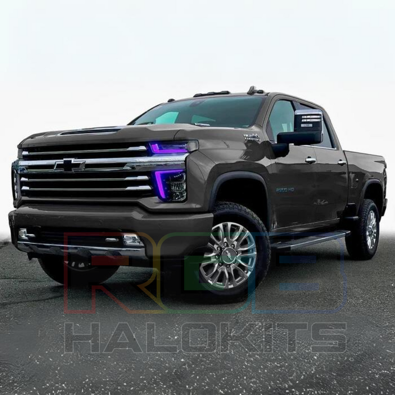 Load image into Gallery viewer, Chevrolet Silverado HD 2500/3500 RGBW DRL Boards (2020-2023)
