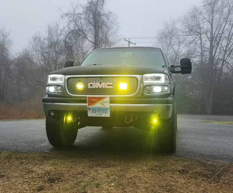 Load image into Gallery viewer, Chevy/GMC 1500 Steerable Knuckle Pod Light Mounts (1999-2019)

