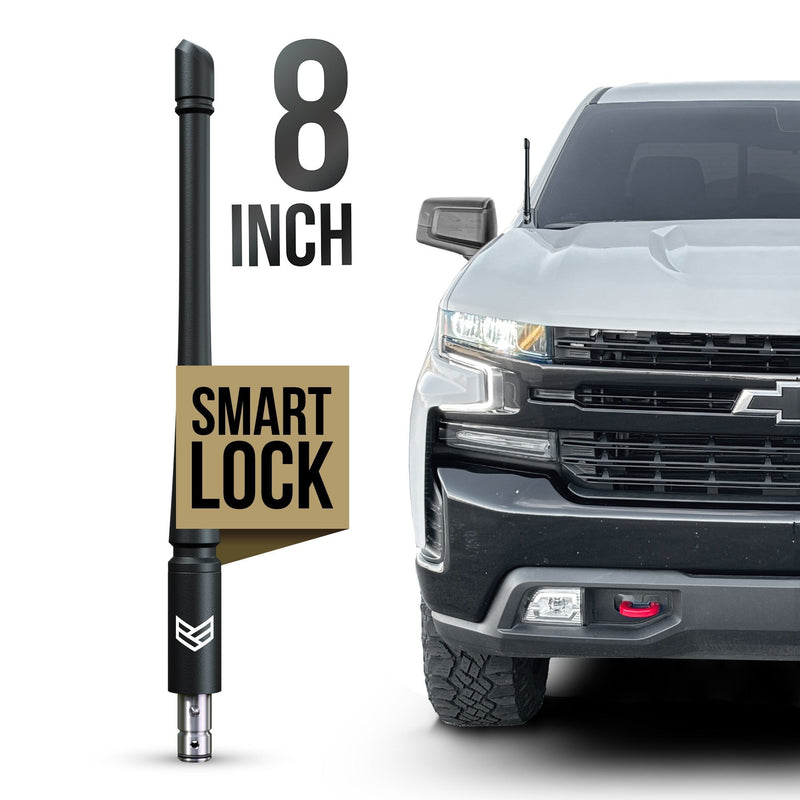 Load image into Gallery viewer, CHEVY &amp; GMC RONIN SMARTLOCK™ SHORT FLEXIBLE ANTENNA 8 INCH (NEW!)
