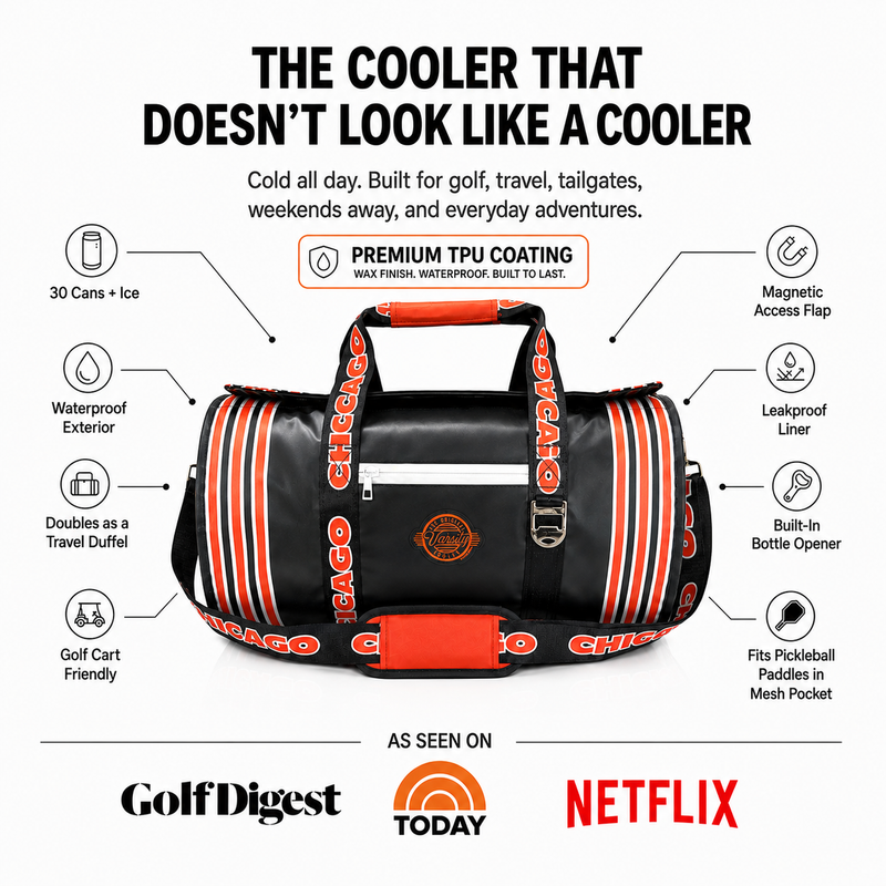 Load image into Gallery viewer, Chicago Duffel Cooler
