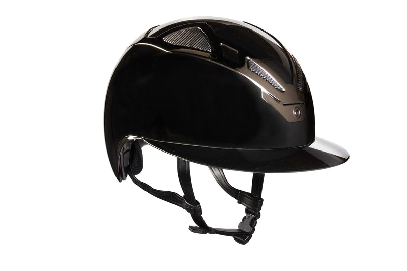 Load image into Gallery viewer, Suomy Apex Riding Helmet – Chrome Black Glossy
