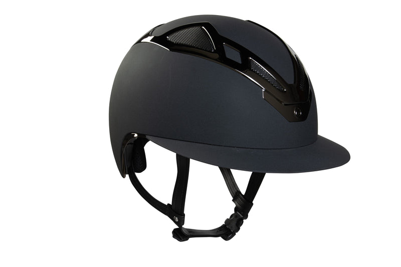 Load image into Gallery viewer, Suomy Apex Riding Helmet – Chrome Black Matte
