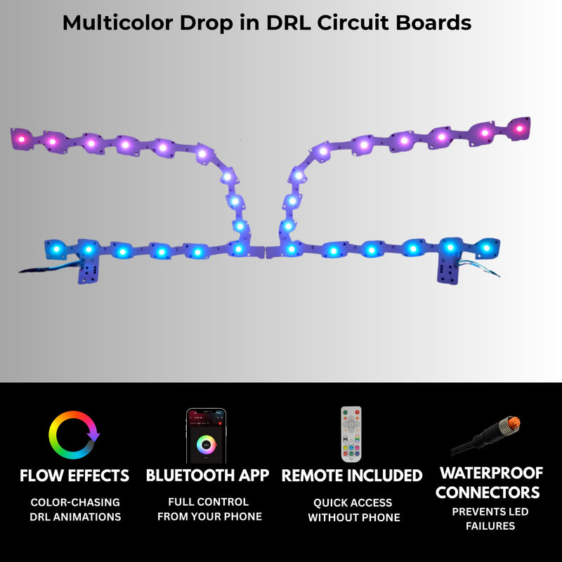 Load image into Gallery viewer, Chrysler 300 Multicolor Flow Series DRL Boards (2011-2023)
