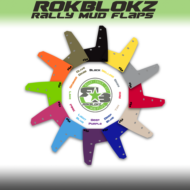 Load image into Gallery viewer, Rokblokz Mud Flap Color Options
