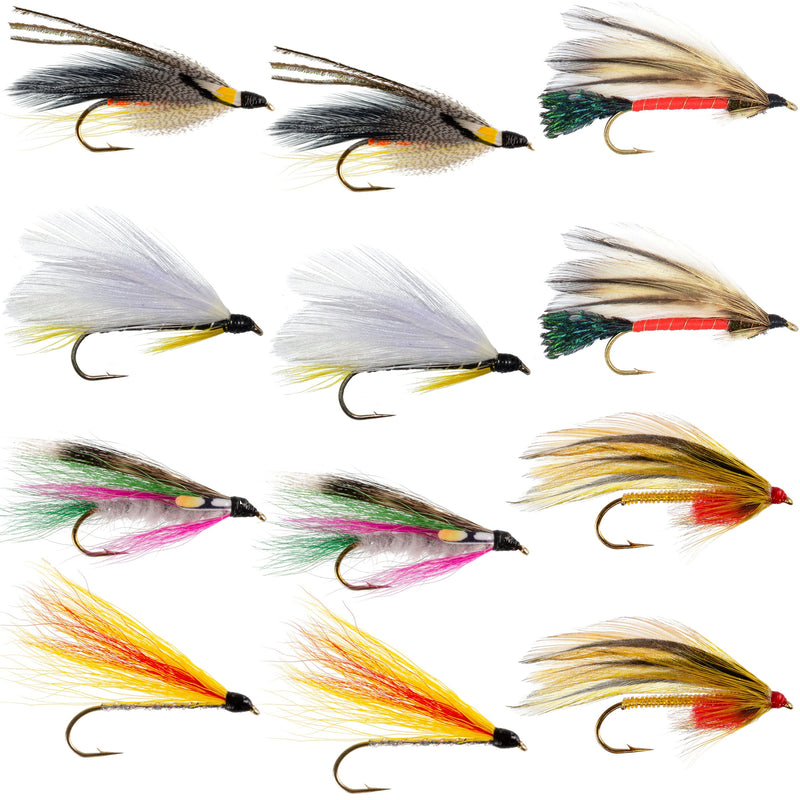 Load image into Gallery viewer, Classic Streamers Fly Fishing Flies Collection - 12 Flies Size 4
