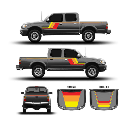 2001-04 Tacoma Checkered Stripe Kit