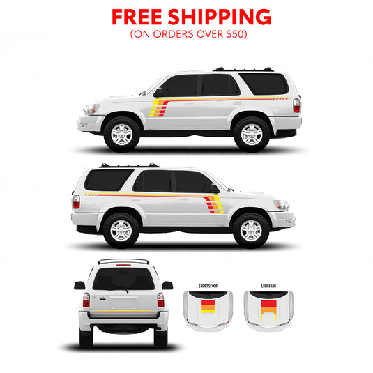 1996-2002 & 2003-2009 4Runner Checkered Stripe Kit