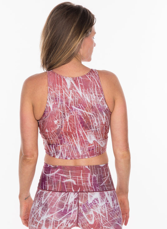 Clay Impress Crop Top